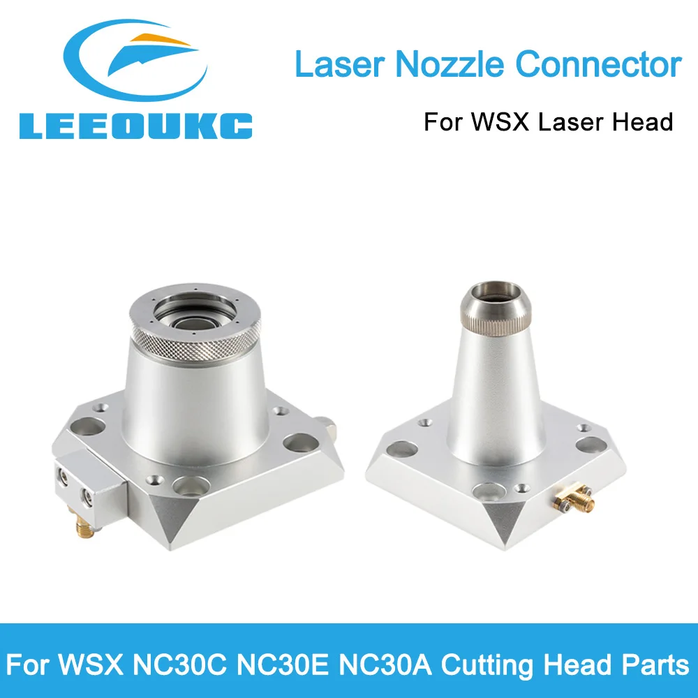 

WSX Fiber Laser Nozzle Connection Part NC30A NC30C NC30E for WSX Laser Cutting Head Nozzle Connection Parts