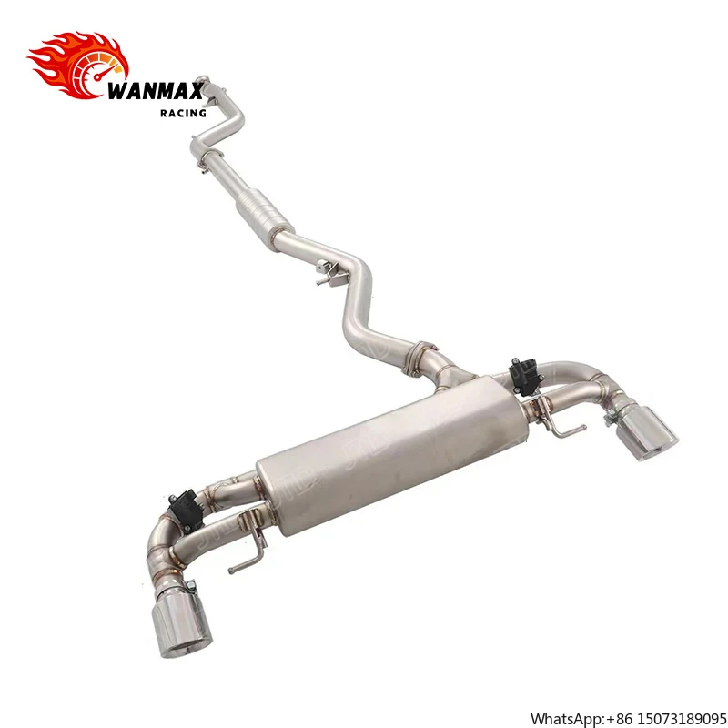 

Stainless Steel Catback Exhaust for 420 425 430 G22 G23 G26 2.0T B48 Exhaust Pipe Car Exhaust System