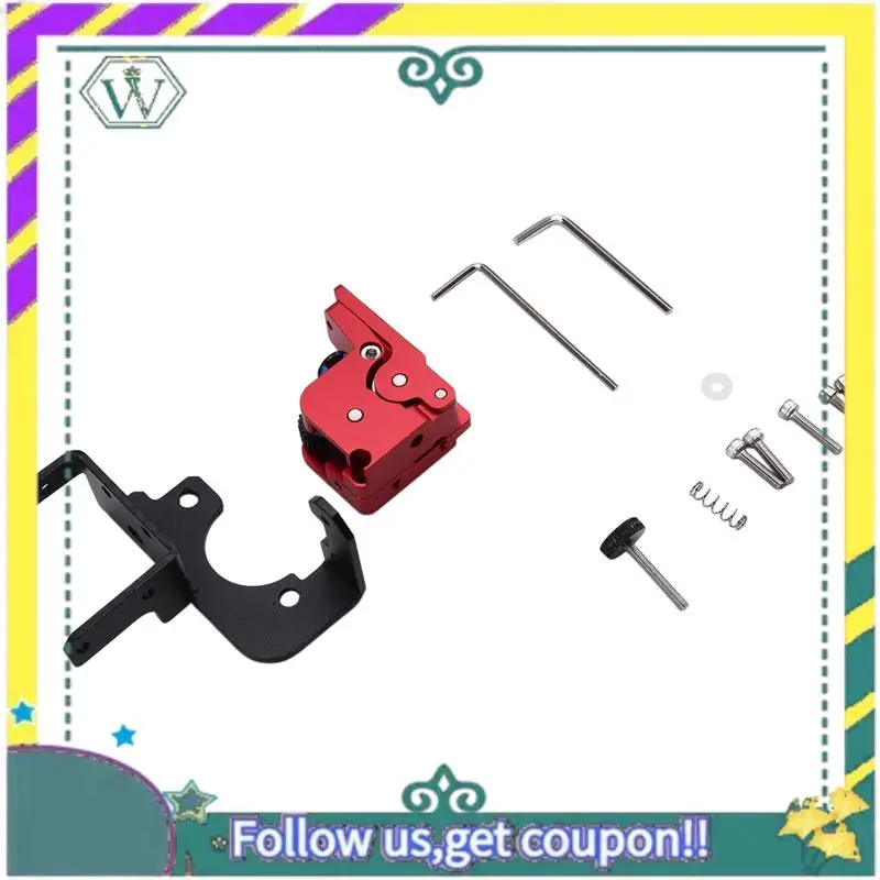 

НОВЫЙ комплект обновления экструдера с двойной шестерней для K1C, K1, K1 Max, ELF/ELF PRO с кронштейном серии Ender-3, комплект обновления экструдера для 3D-принтера