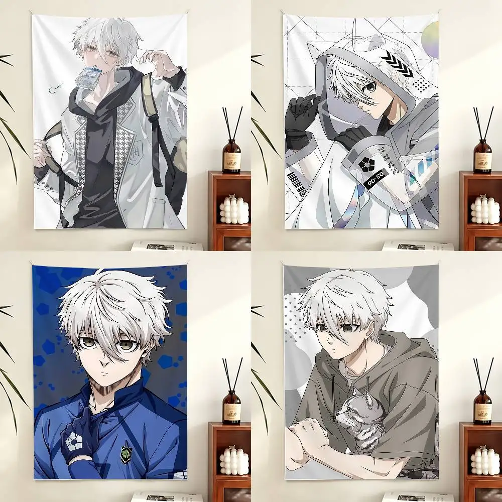 

S-Seishiro N-Nagi Flag Outdoor Decorations for Bedrooms Home Decor Items Decoration Banners
