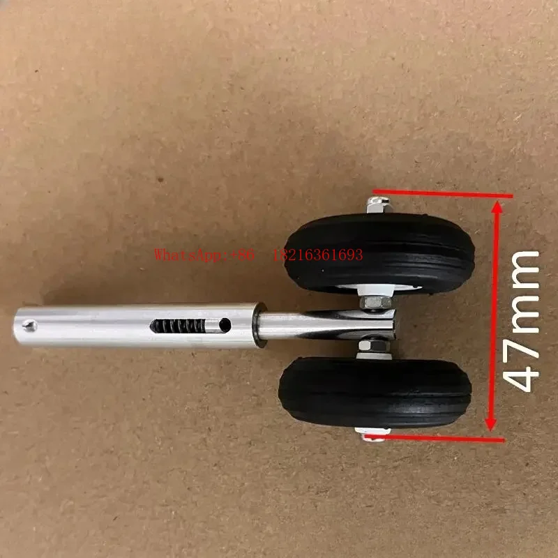 限定オファー-36mm-pu-ホイール-h-100mm-軽量アルミニウム合金製防振ランディングギア-d3-4-格納式-lg-rc-airpla-用