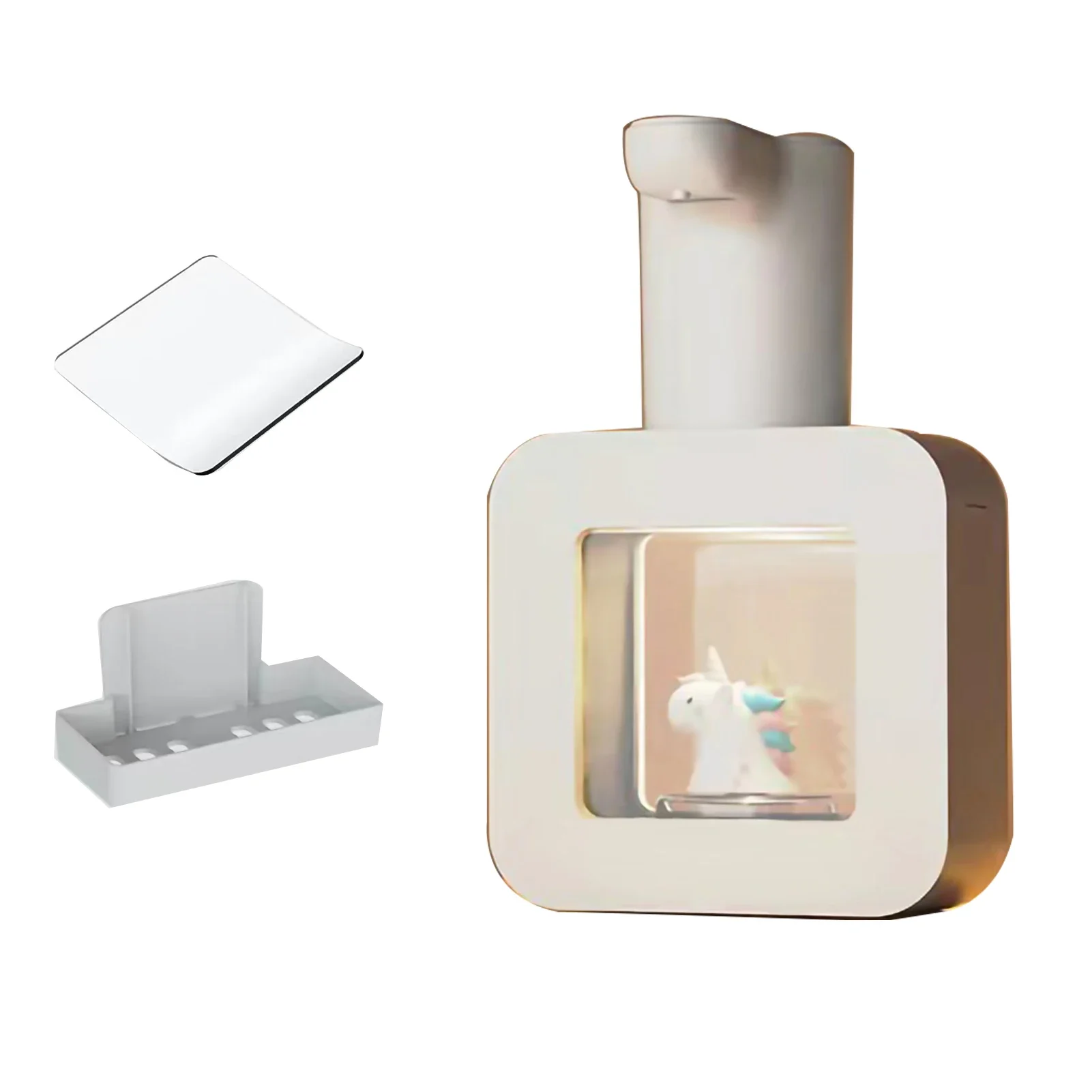 เครื่องจ่ายสบู่เหลวมืออัตโนมัติโฟมมือเครื่องซักผ้า USB ชาร์จไม่มี Punch ห้องน้ําห้องน้ําในครัวเรือน