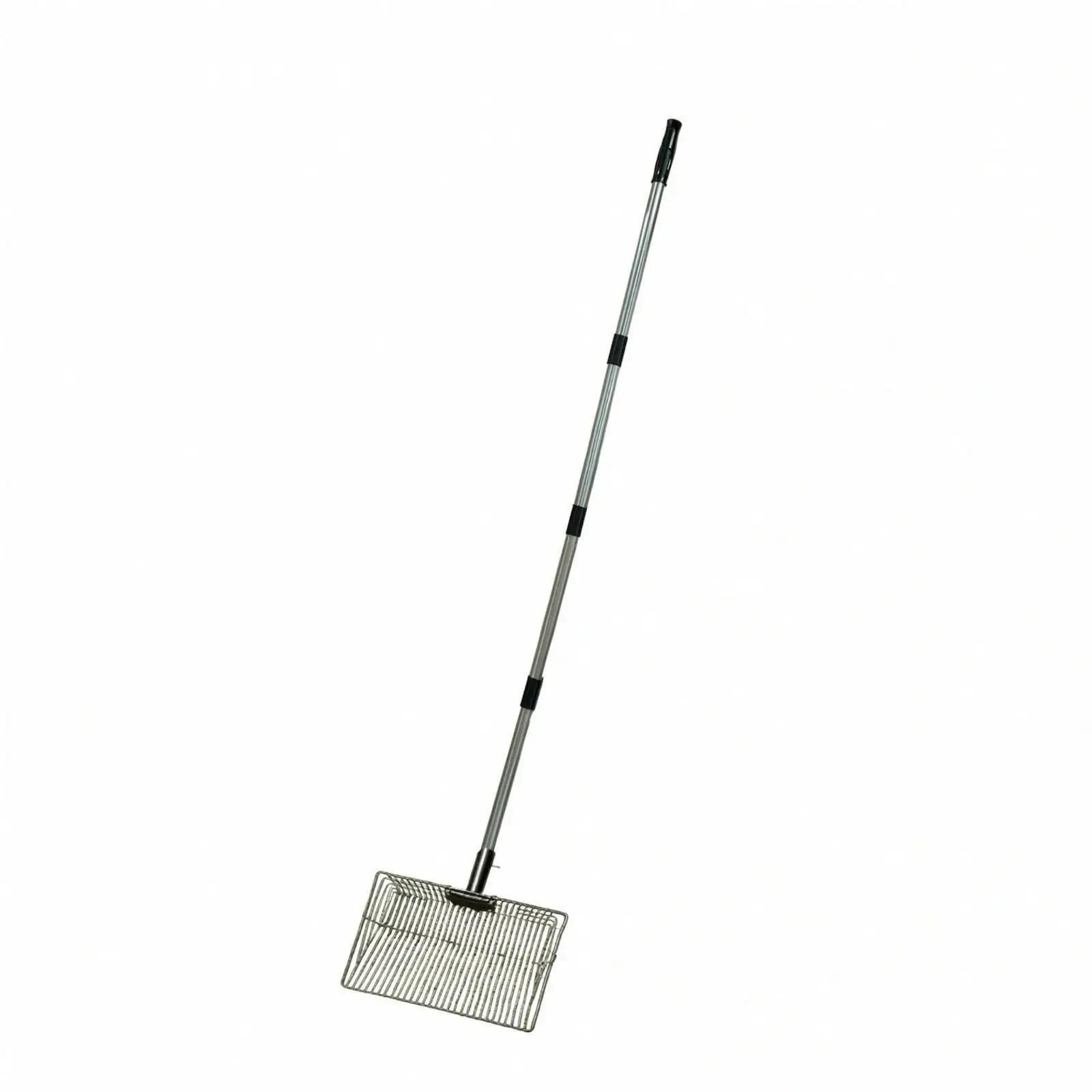 Chicken Coop Manure Ladle Sifting Scoop for Poultry Enclosure Cleaning with Long Handle Grip for Backyard