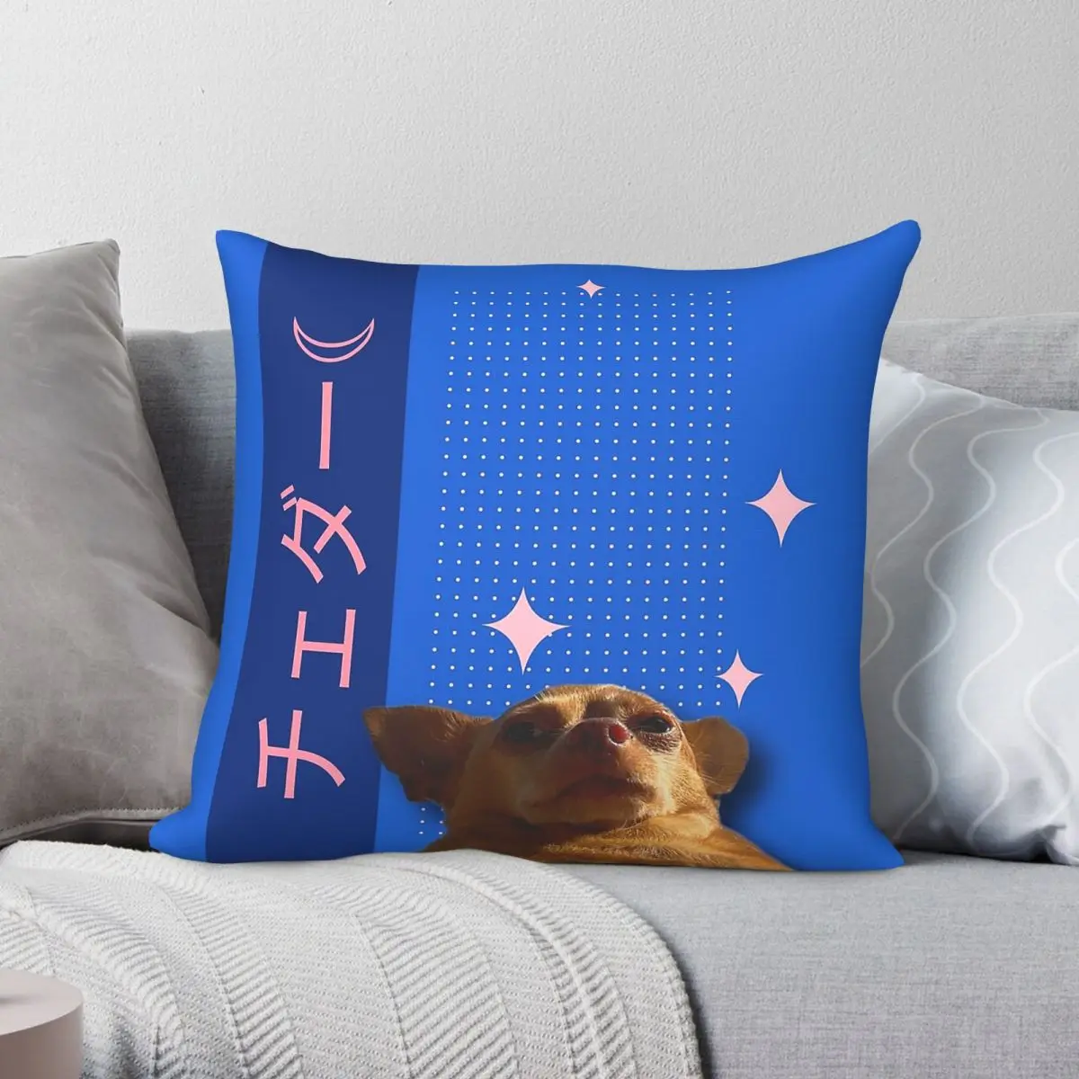 Cheddar Saves The World Square Pillowcase Polyester Linen Velvet Creative Zip Decor Throw Pillow Case Room Cushion Cover