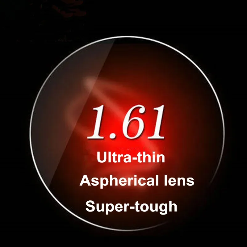 

1.56 1.61 1.67 1.74 Index Myopia High Definition Aspherical Lens Super-Tough Eyeglasses Ultra-Thin Radiation Resistance