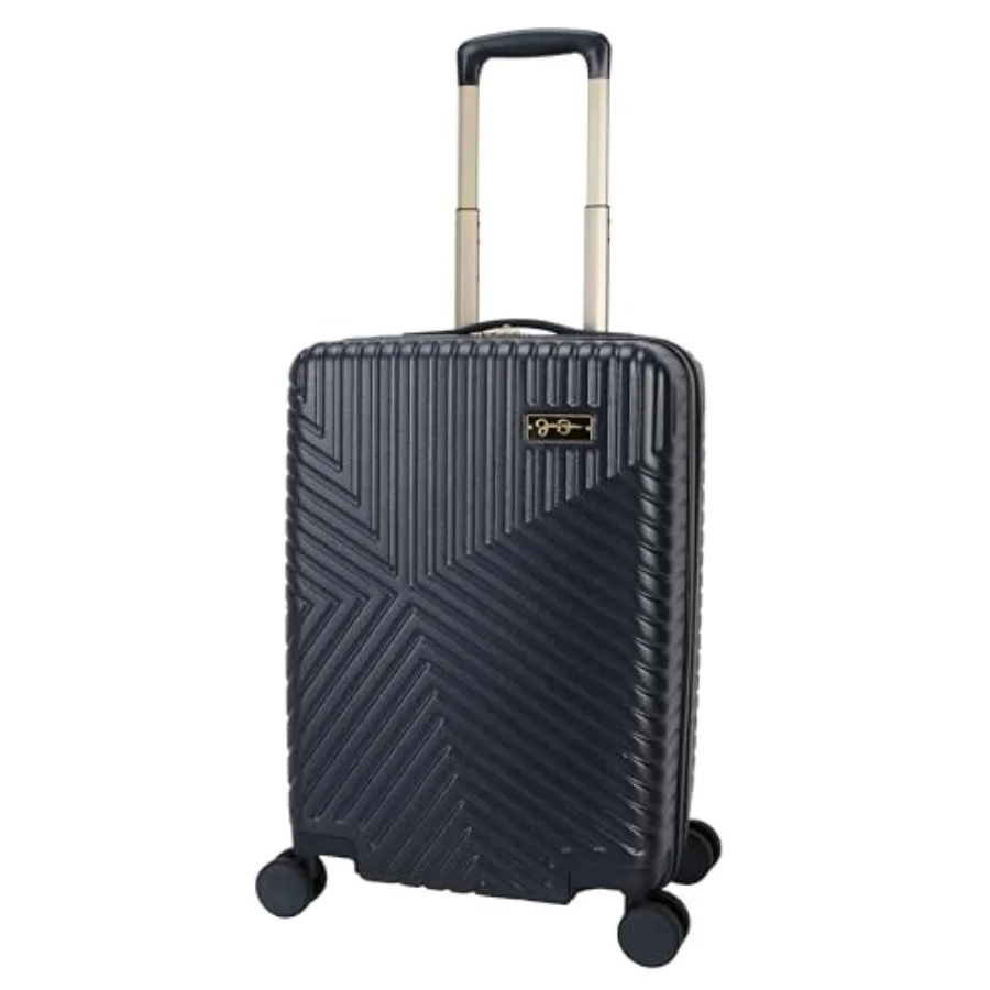 

Abilene 20" Expandable 8-Wheel Spinner Carry On Luggage Suitcase, Blue Nights