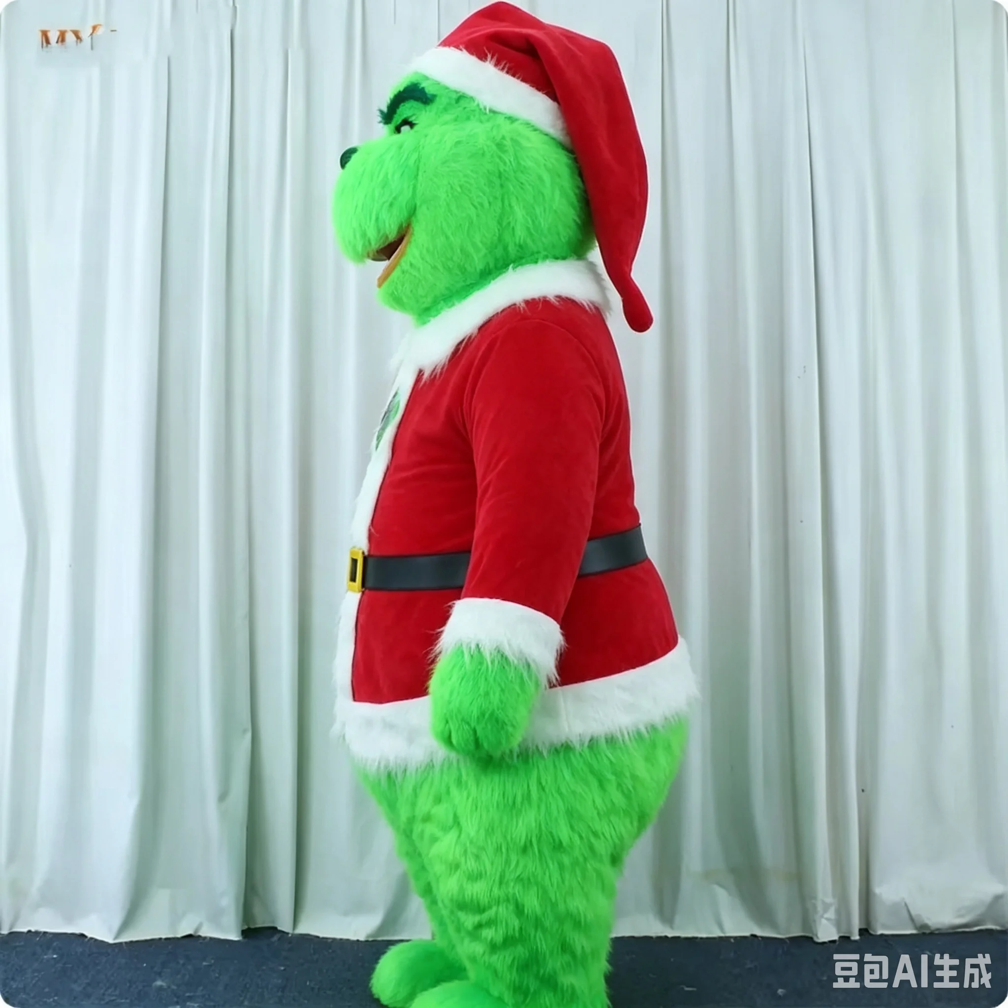 Aufblasbares Plüsch-Monster-Maskottchen-Kostüm für Erwachsene, Cartoon-Eisbär-Puppe, Kleid für Werbung, Kostümparty, Aufführung, Cosplay