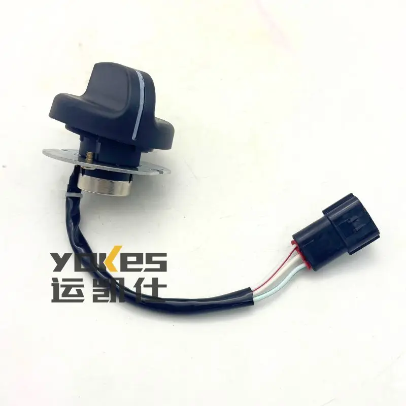YN52S00030P1 Throttle Knob Switch SK200-8 SK210-8 SK250-8 for Kobelco Parts Excavator Accessories