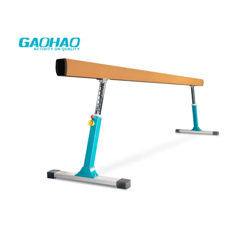 GAOHAO gymnastic balance beam,FIG approved, club training, gymnastic beam, competition quality. length 5m, gymnastic equipment