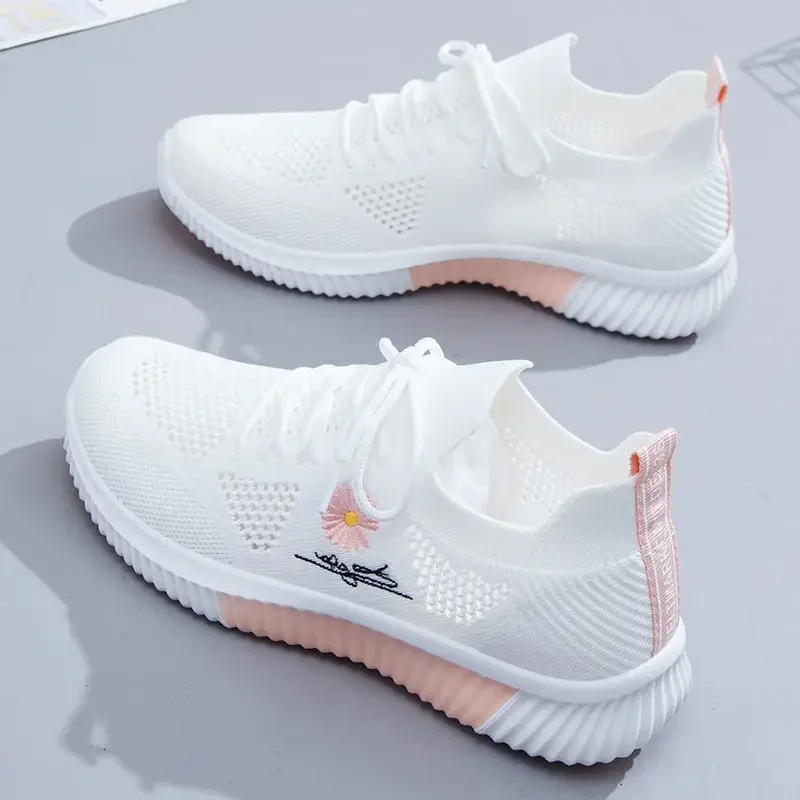 New Women Sneakers 2024 Summer Autumn High Heels Ladies Casual Shoes Women Wedges Platform Shoes Female Thick Bottom Trainer