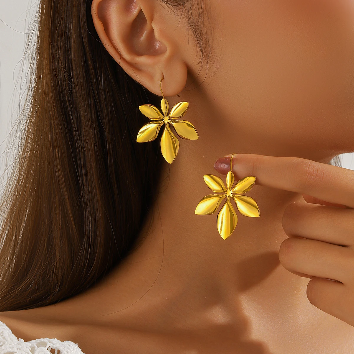 New Luxury Glazed Rhinestone Dangle Earrings for Women Girls Exaggerated Colorful Alloy Crystal With Diamonds Earrings for women