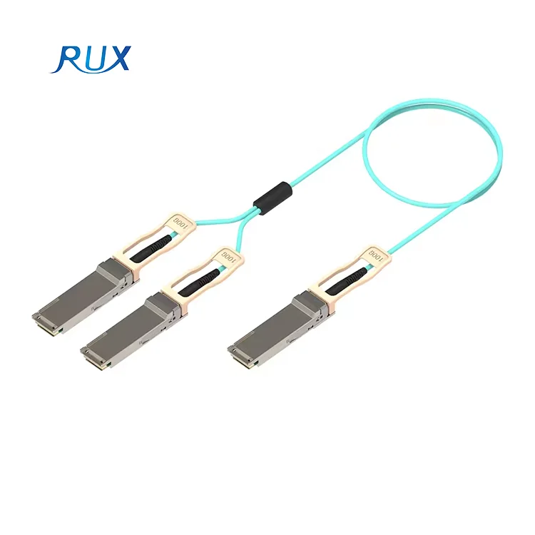 

QSFP 100GbE BIDI 30KM TX1304nm/RX1309nm Simgle LC SMF Optical Transceiver Module 100Gbps 10KM 20KM