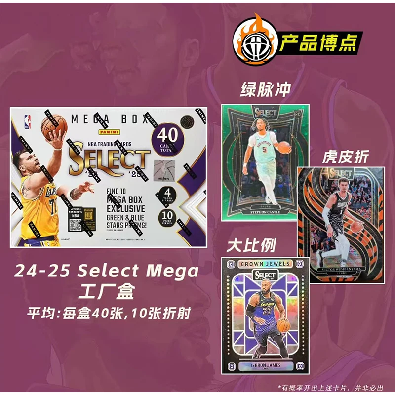 

Набор премиум-карточек Panini NBA Hoops 2023-26: Prizm Hoops, Optic, Signature Collection - Коллекционные карточки