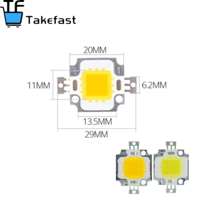 Biały/ciepły biały 10W 20W 30W 50W 100W świecący czip LED DC 12V 36V COB zintegrowany ledowy Chip lampa DIY reflektor reflektor żarówka