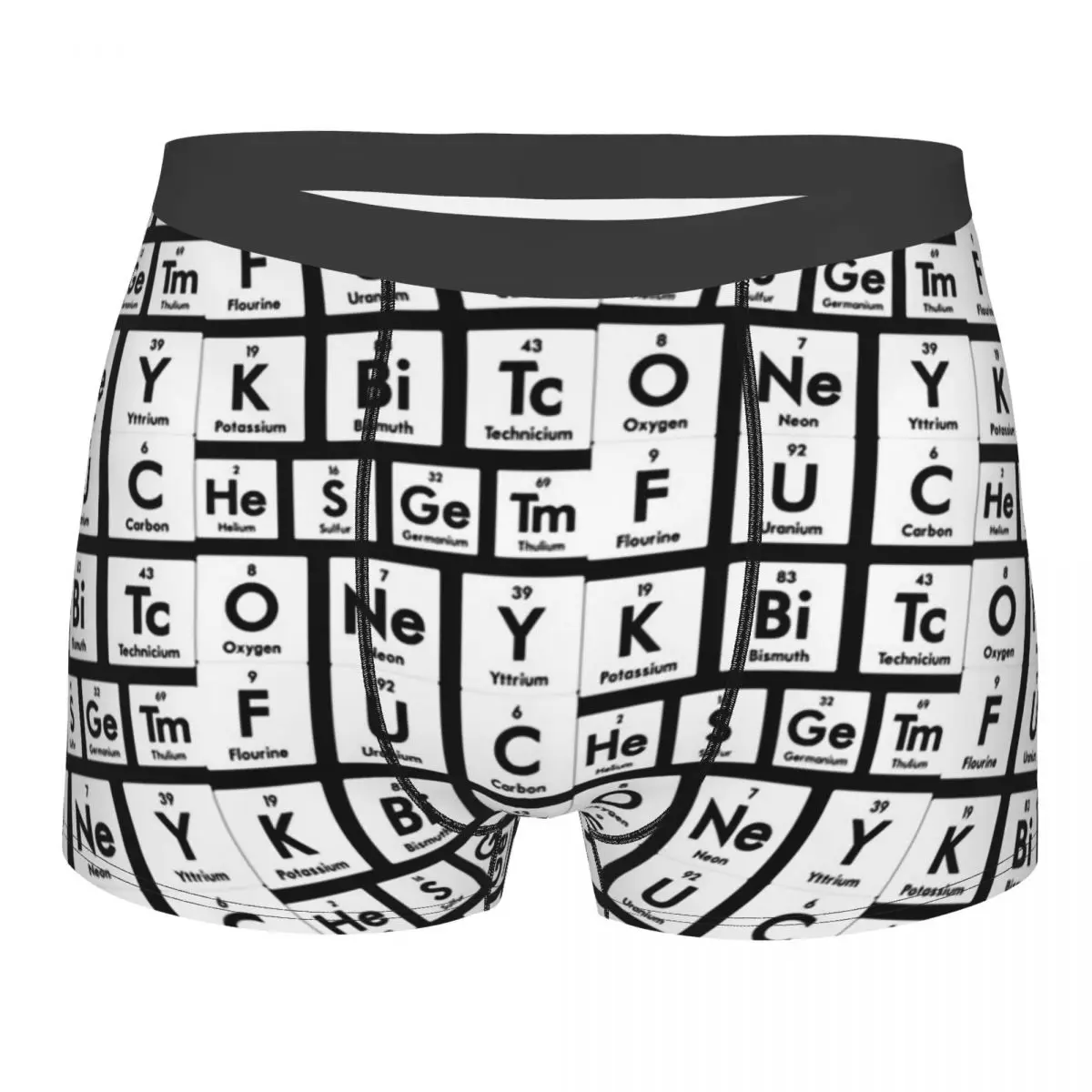 Periodic Table Joke Elements Gift Chemistry Chemist Science Scientist Underpants Homme Panties Man Underwear Shorts Boxer Briefs