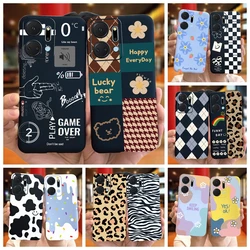 For Honor X7a RKY-LX2 Phone Case Honor X7 CMA-LX2 Lovely Pattern Macaroon Silicone Soft TPU Back Cover For Honor X7a X7 X 7a 4G