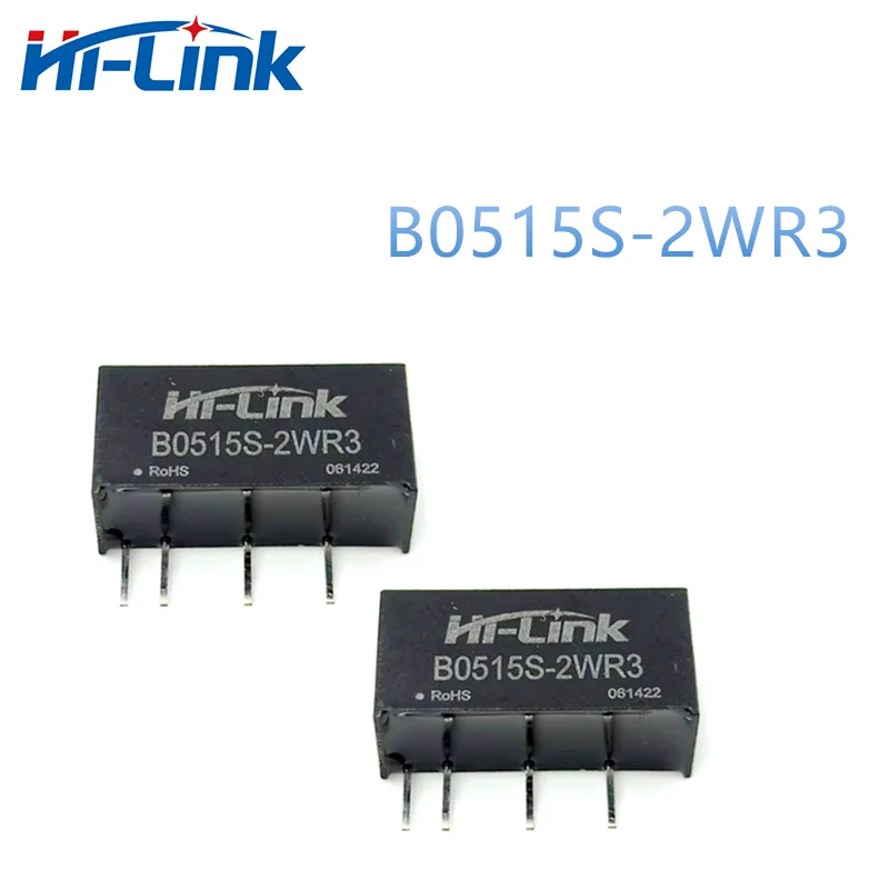 Hilink B0505S-2WR3 5V naar 3,3V/5V/9V/12V/15V/24V 2W DC DC Step-Down Boost-up Voedingsmodule Verstelbare Mini Voeding UL