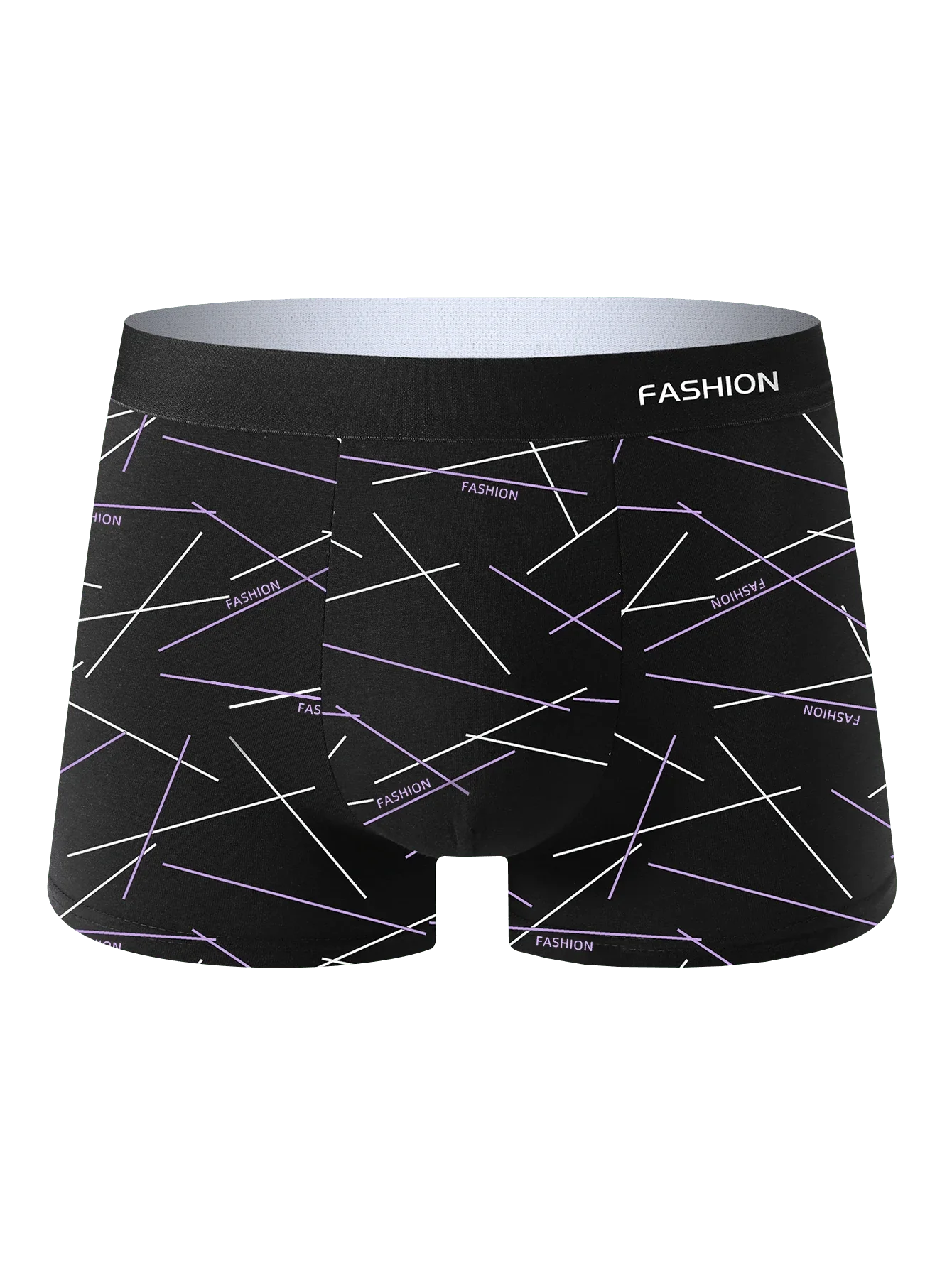 

8 шт. мужских дышащих трусов-боксеров с эластичным поясом, повседневное нижнее белье