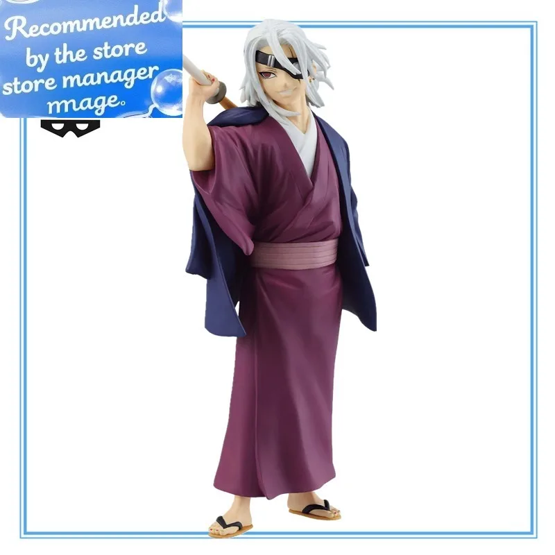 

В наличии оригинальная Bandai Demon Slayer Uzui Tengen MAXIMATIC TENGEN UZUI 21 см ПВХ аниме кукла модель игрушки коллекция подарки