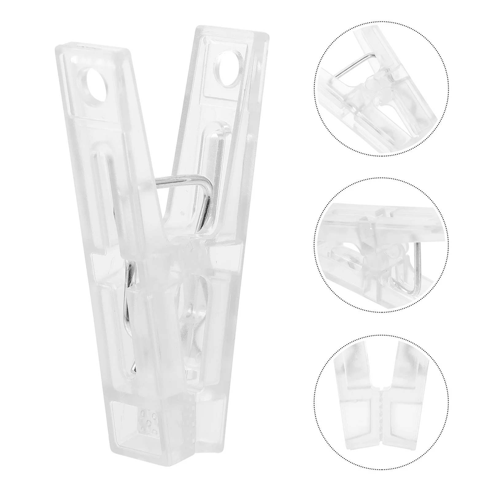 

10pcs Windproof Clothespins Beach Towel Clips Chair Clothes Drying Multi-Functional Quilt Plastic Blanket Laundry Non-Slip Towel