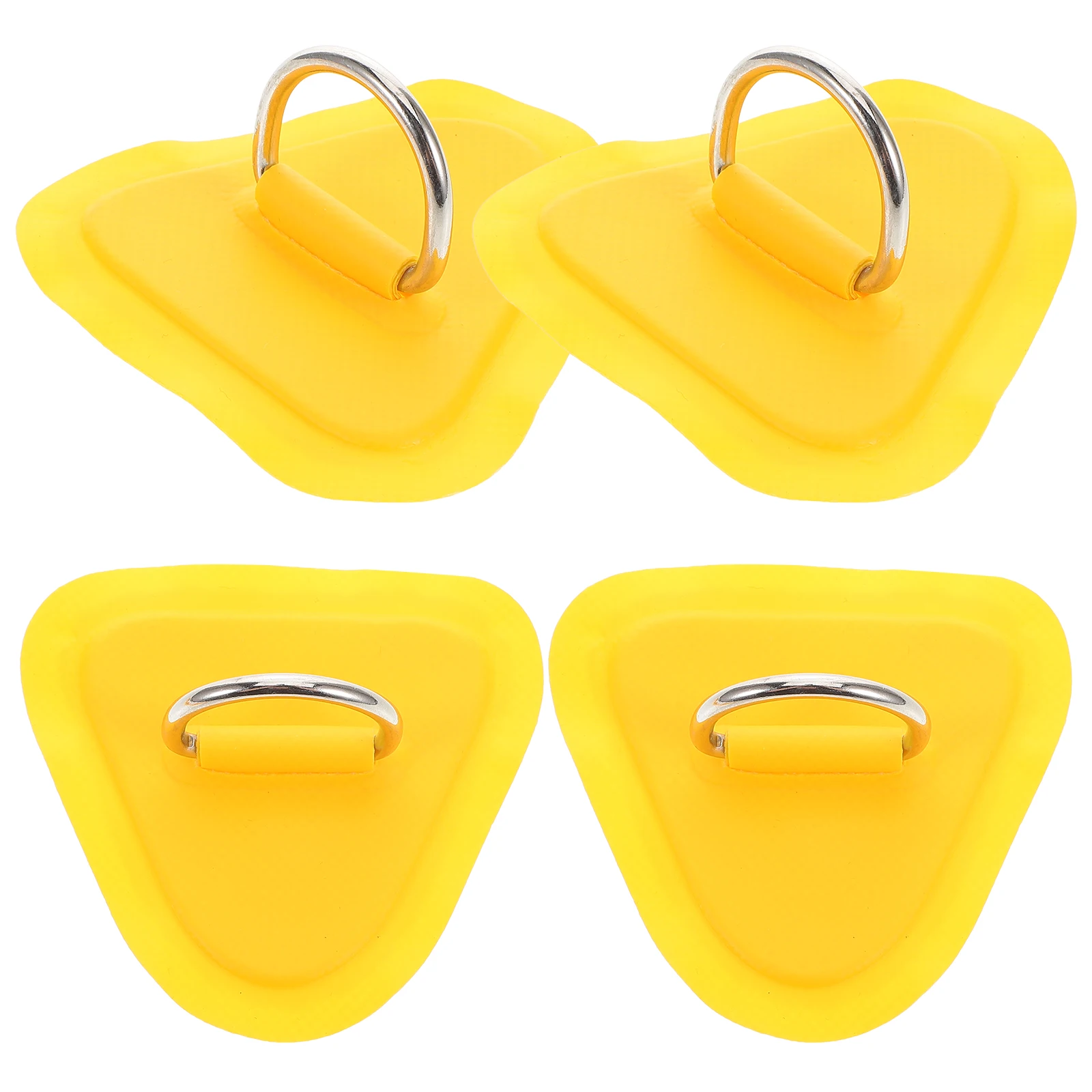 

4pcs Rope Buckle for Kayak Canoe D-shaped Accessories Elastic Buckles Boat Fixing Paddle Board Decor Storage Shock Cord Hooks