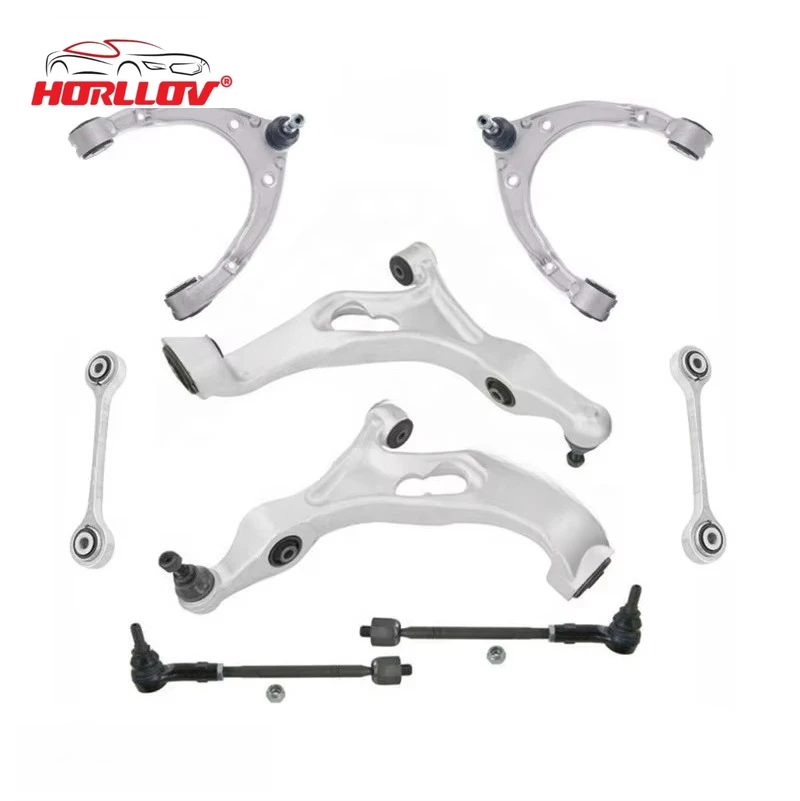 8PCS Auto Suspension Parts Front Lower Control Arm Kit for Audi Q7 CAYENNE 92A 7L8407151F 7L0407021A