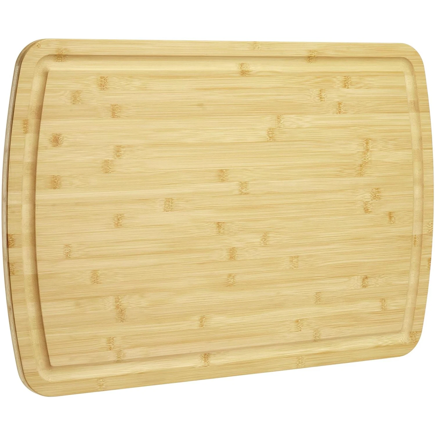

Бамбуковые разделочные доски 30'' x 20'' для кухни, деревянная разделочная доска с глубоким желобом для сока и ручкой, прочная разделочная доска для нарезки.