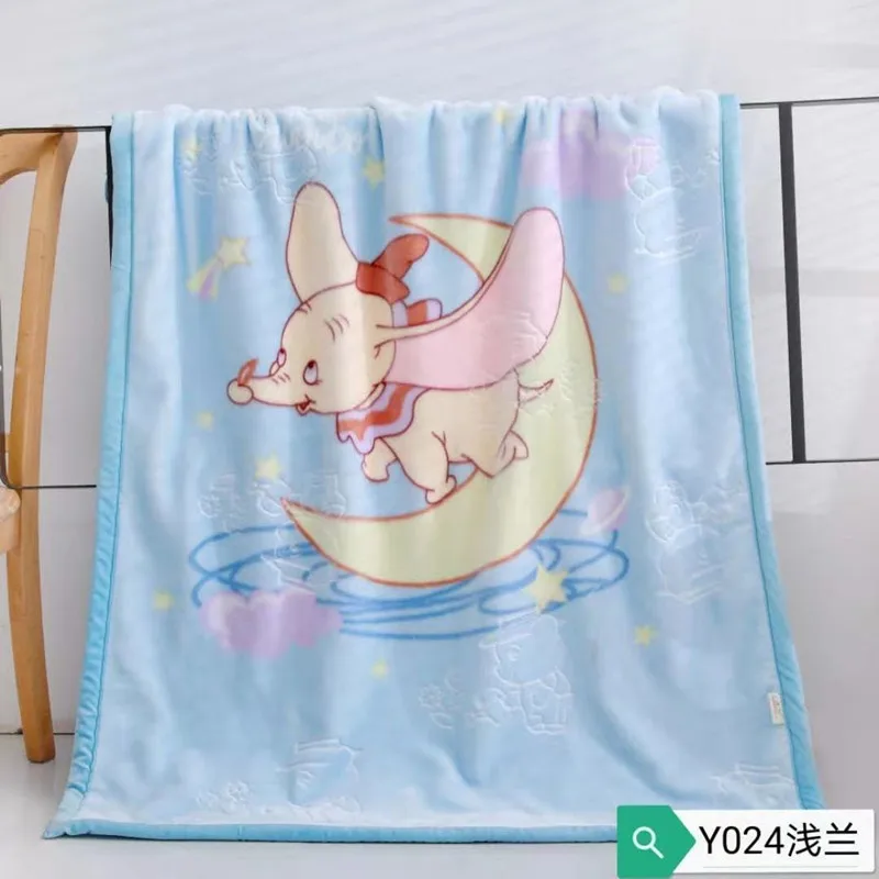 Double-layer thickened super soft cloud blanket children\'s Raschel wool blanket multi-purpose blanket baby blanket adult knee pa