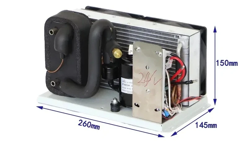 Factory Direct 2026 H19122 Miniature Chiller Ice Blanket Instrument Cooler 12V 24V 48V Compressor
