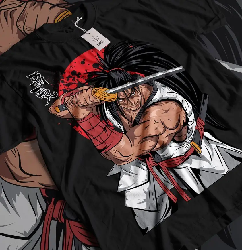 Samurai Showdown, Unisex T-Shirt Samurai Japanese Anime Manga All Size