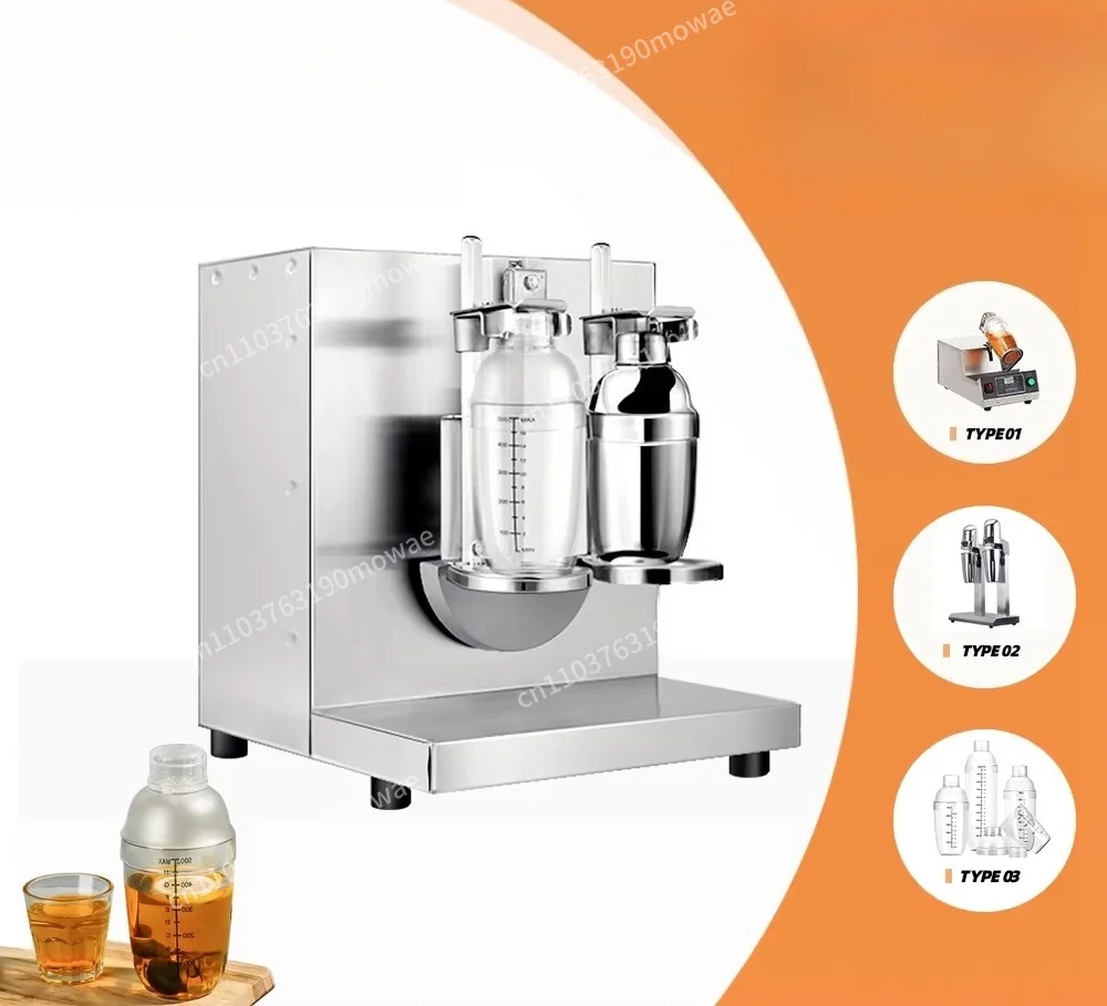 Wholesale Commercial Milk Tea Shaking Machine Double Head boba Tea Shake Machine for bubble tea shop Fruit Juice Cocktail Shaker