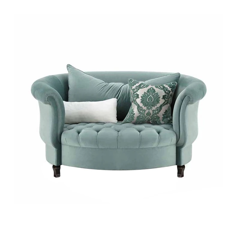 

Round single sofa, mini sofa in living room