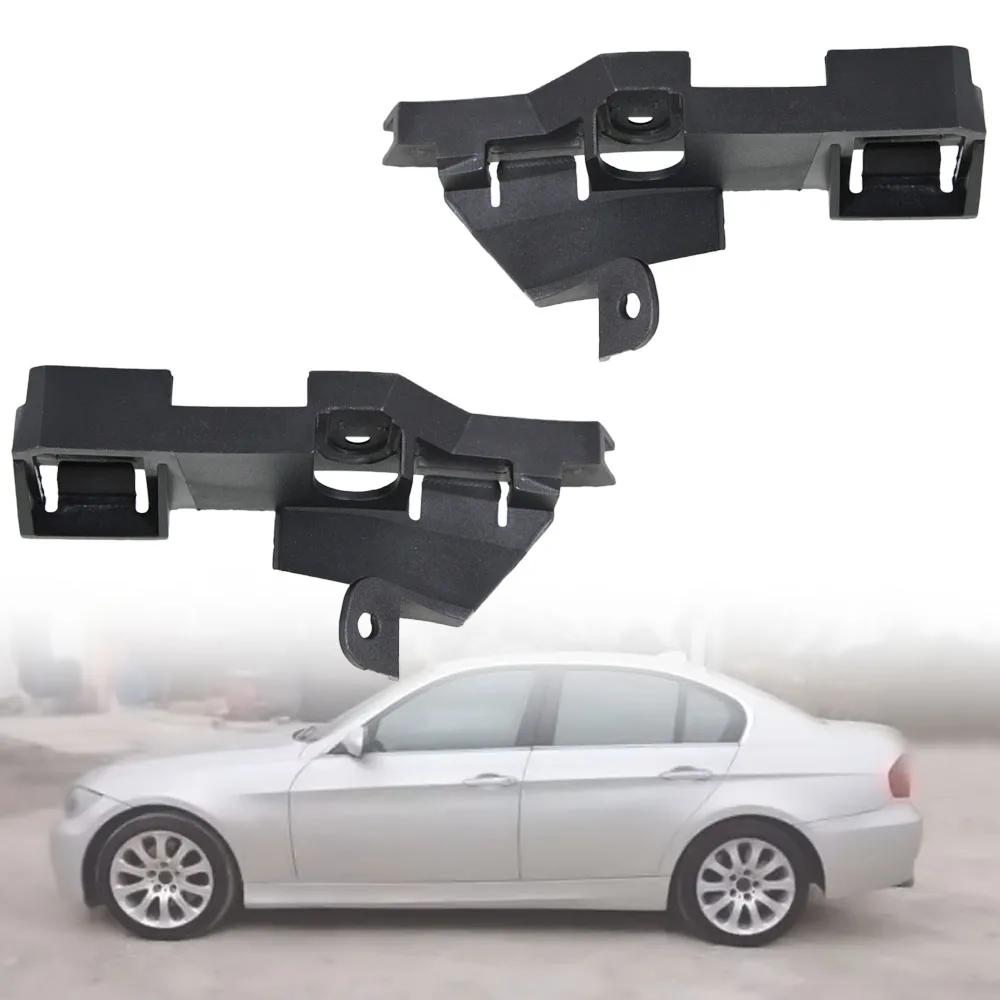 51117030618 51117030617 For BMW E46 320i 325i 325xi 330i 330xi  2002 2003 2004 2005 Front Bumper Cover Guide Bracket Left Right