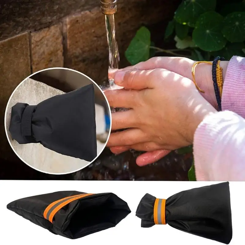 

Faucet Winter Cover Using Premium 420D Polyester Textile For Freeze security And Debris Blocking Function D2RD