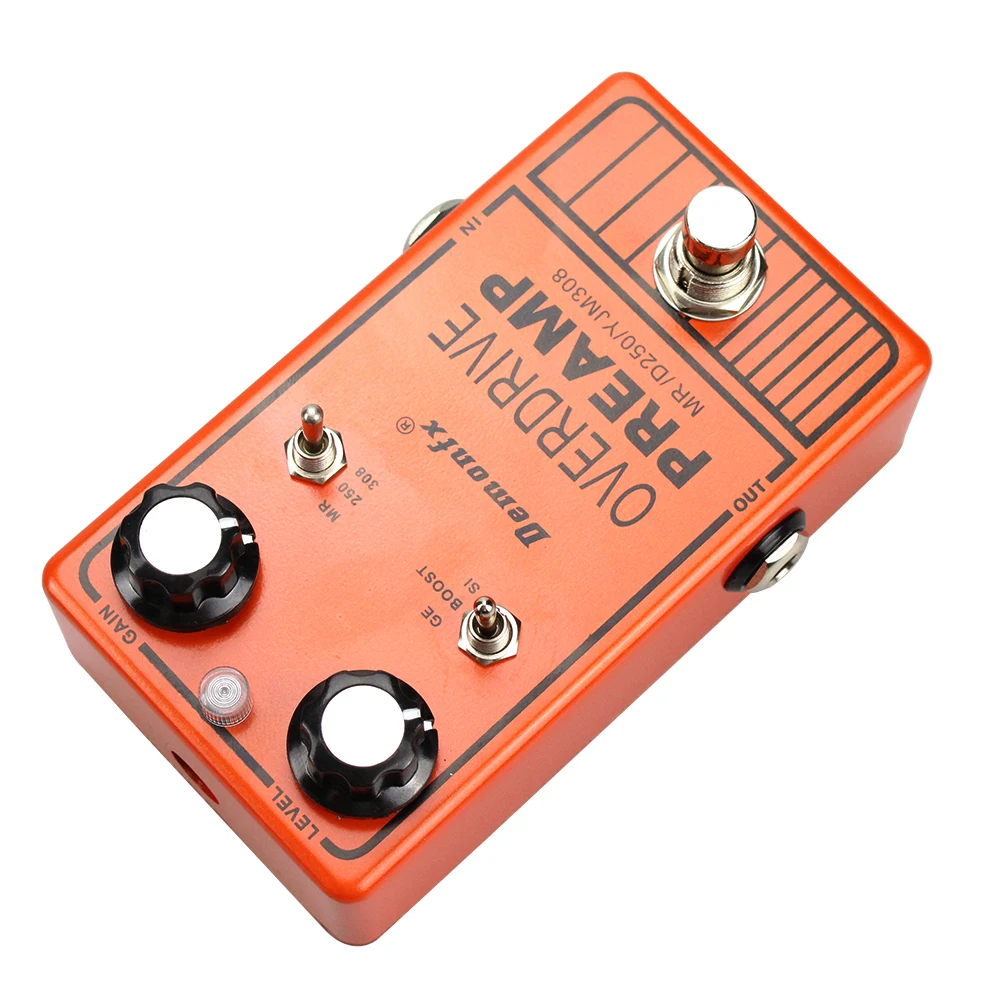 NEW Demonfx YJM308 High Quality Guitar Effect Pedal Overdrive Distortion Preamp Based on DOD250 Distortion