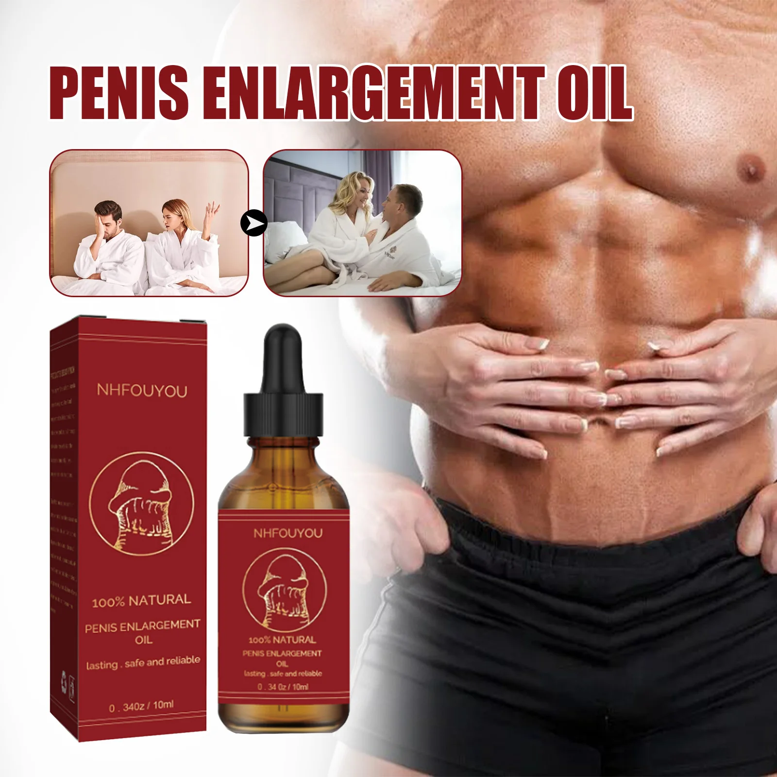 Penis Growth Penis Thickening Increasing Essential Oil Improving Sexual Function Big Cock Oil  Penis Enlargement Oil