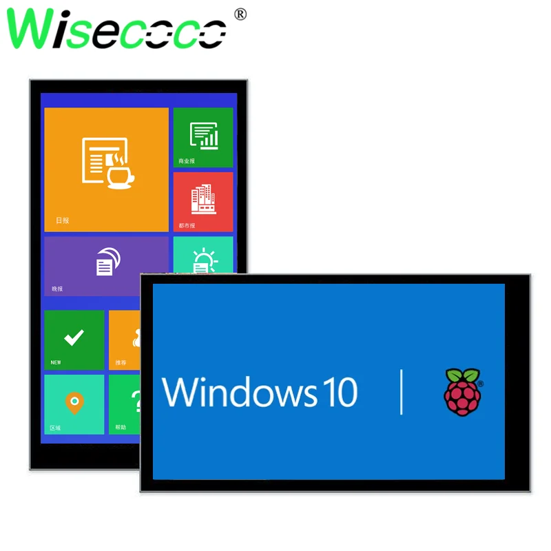 Wisecoco 6 Inch Tragbare Monitor 2560x1440 IPS 2K LCD Monitor Typ-C Gebaut In Batterie Power bank Raspberry Pi PC Laptop Monitor