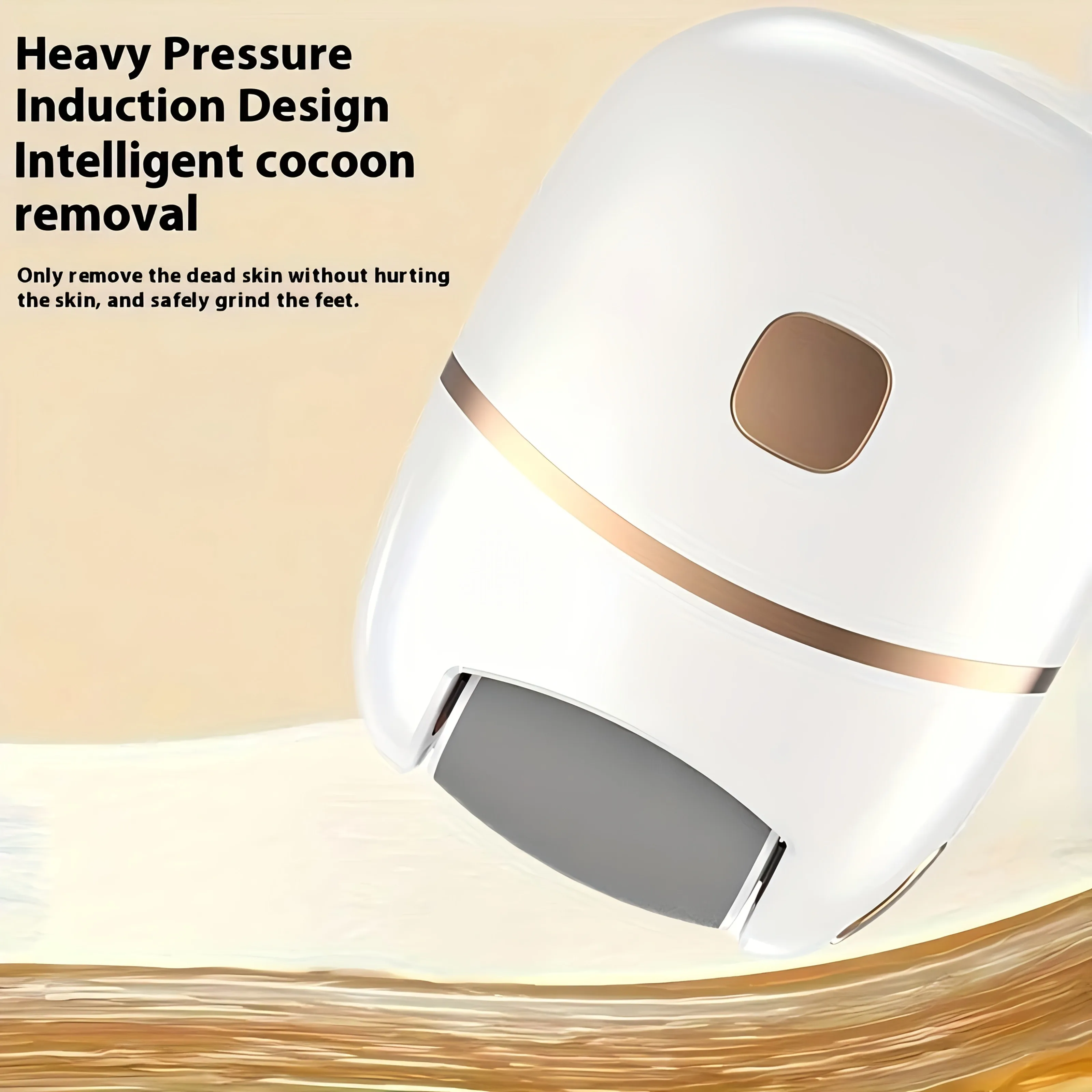 مجموعة أدوات إزالة مسامير القدم الكهربائية القابلة لإعادة الشحن، للعناية بالقدم مع 3 رؤوس قابلة للتبديل #4