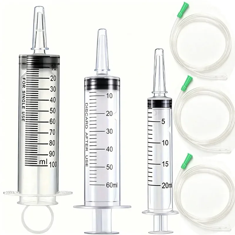20ML-500MlL Durable Large Capacity Syringe Automotive Oil Press Suitable for Laboratory Dispensing Practical Liquid Dispensing