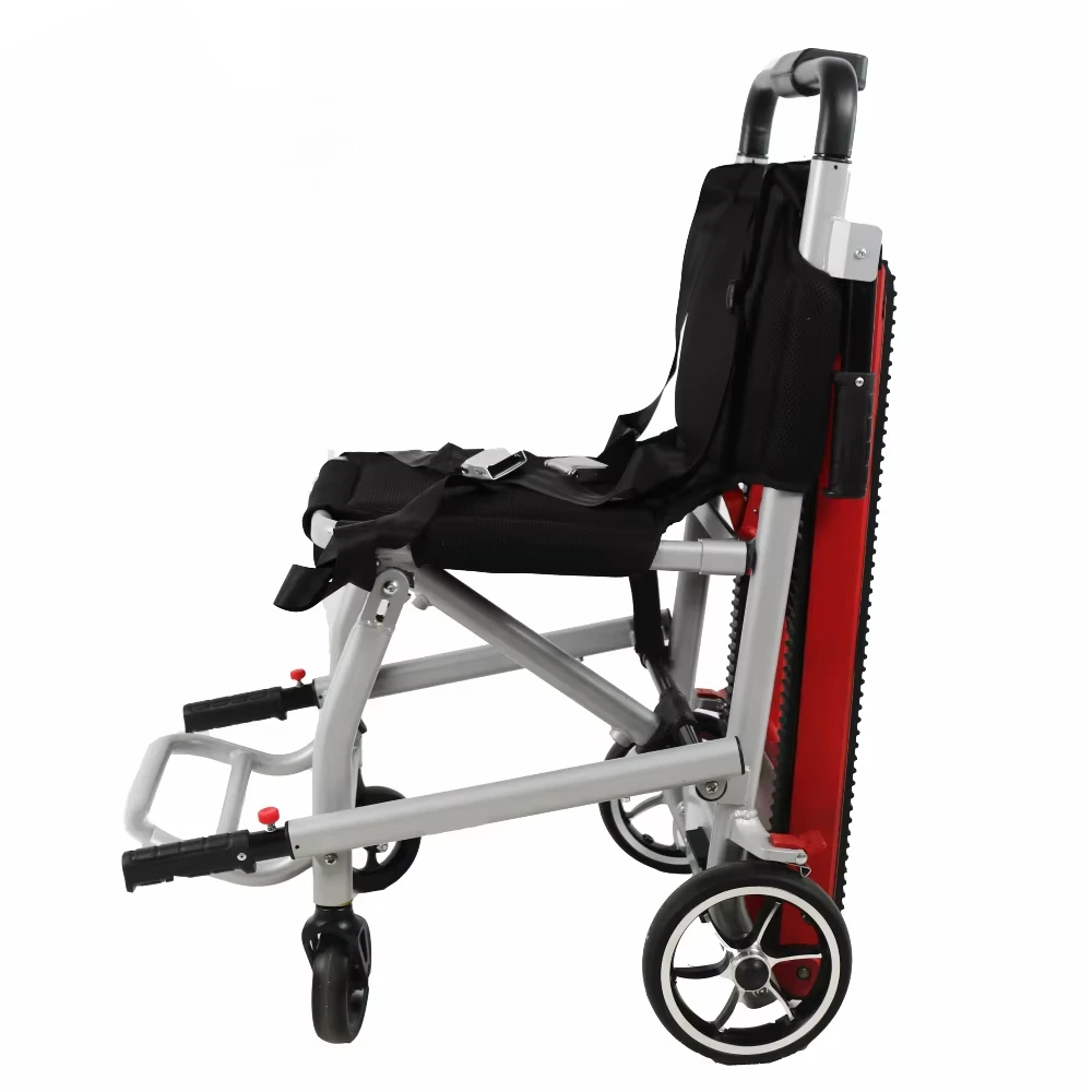 Aluminum Disability Patients Handicapped Function Staircase Motorized Foldable Crawler Hydraulic Electric Folding