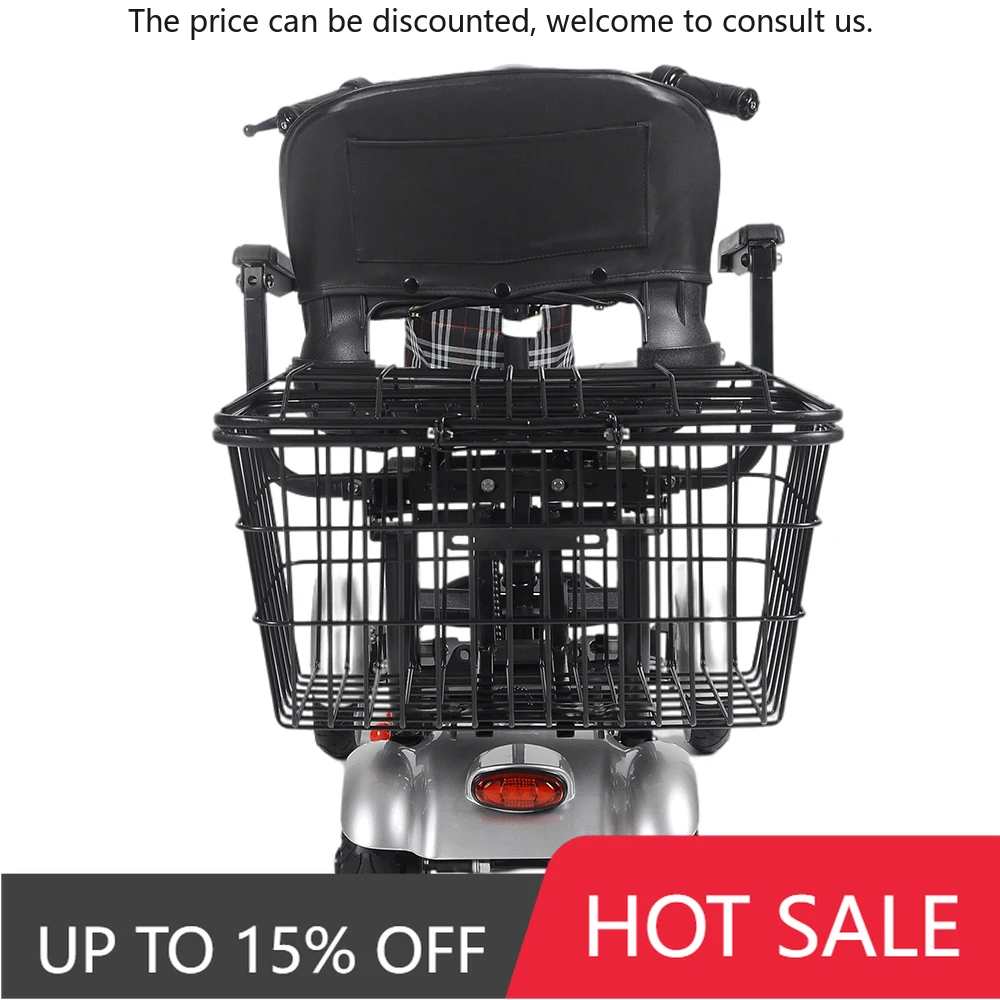 

Baichen Hot Sale Travel 4 Wheels Escooter Elderly Electric Scooter Disabled Handicapped Folding Mobility Scooter For Seniors