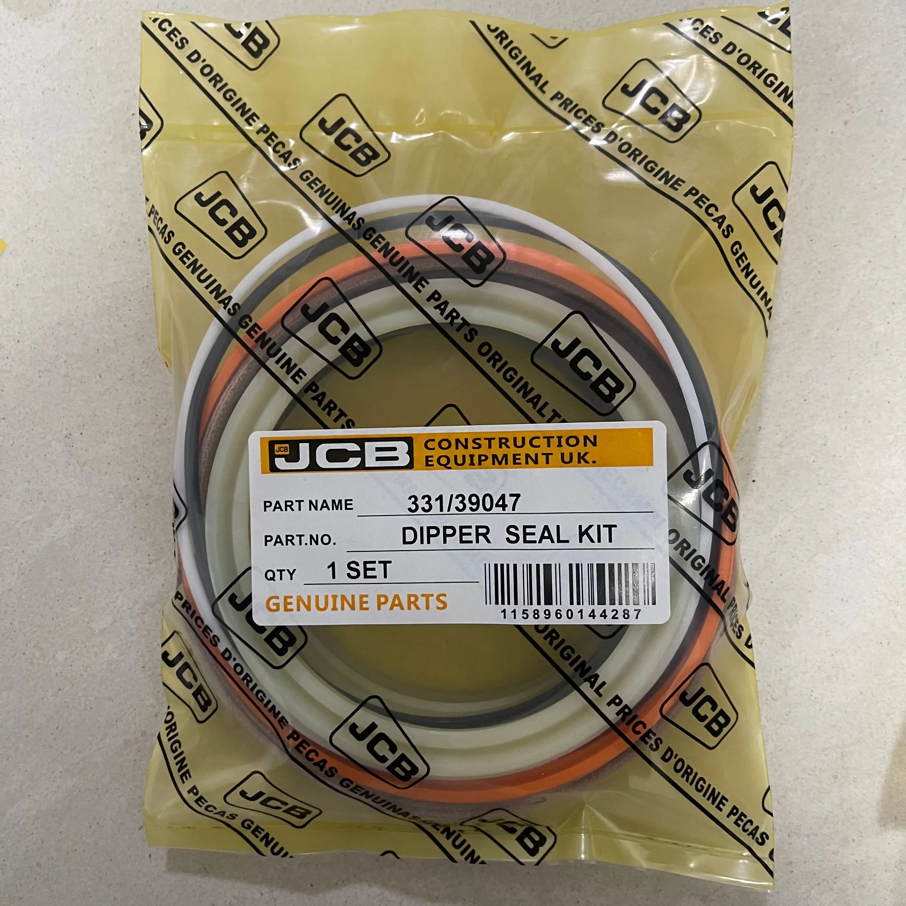 

KUPY High quality hydraulic cylinder seal kit For JCB 331-39047