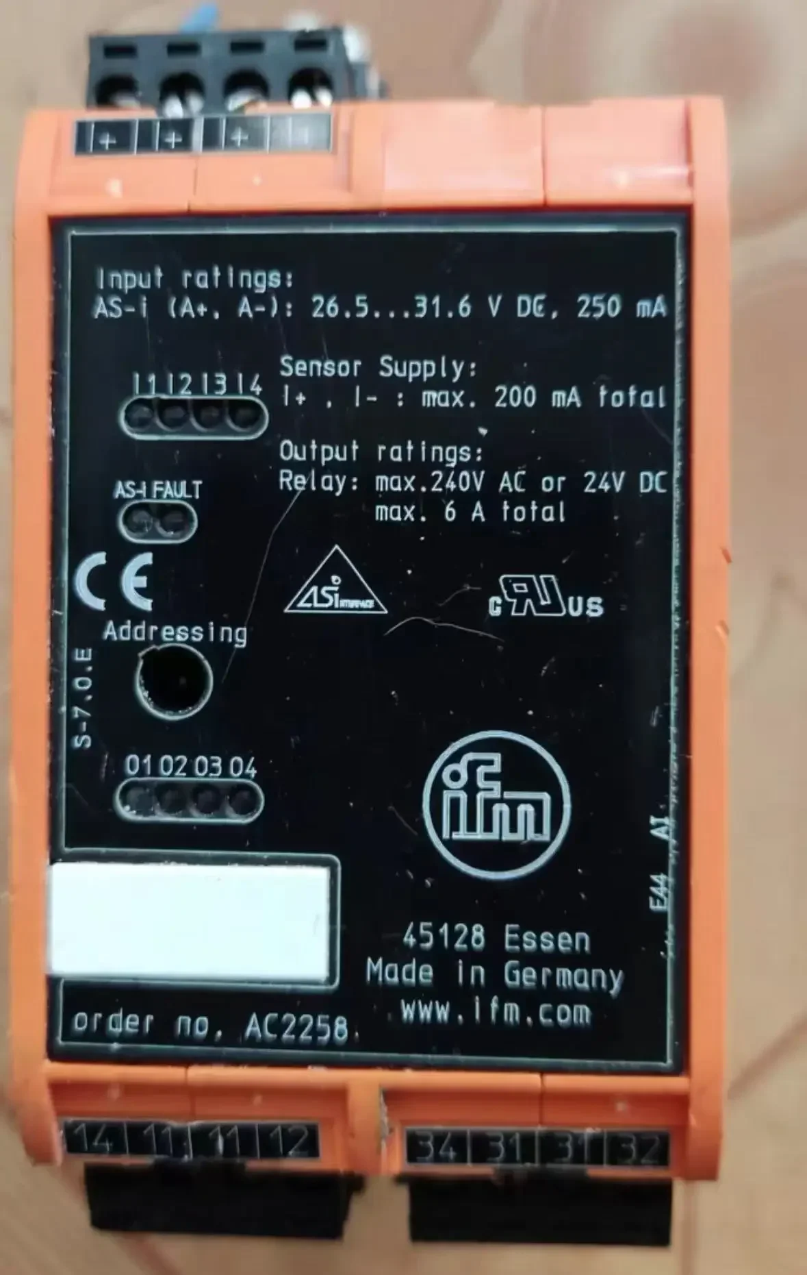 Used module controller 45128 Functional testing is intact