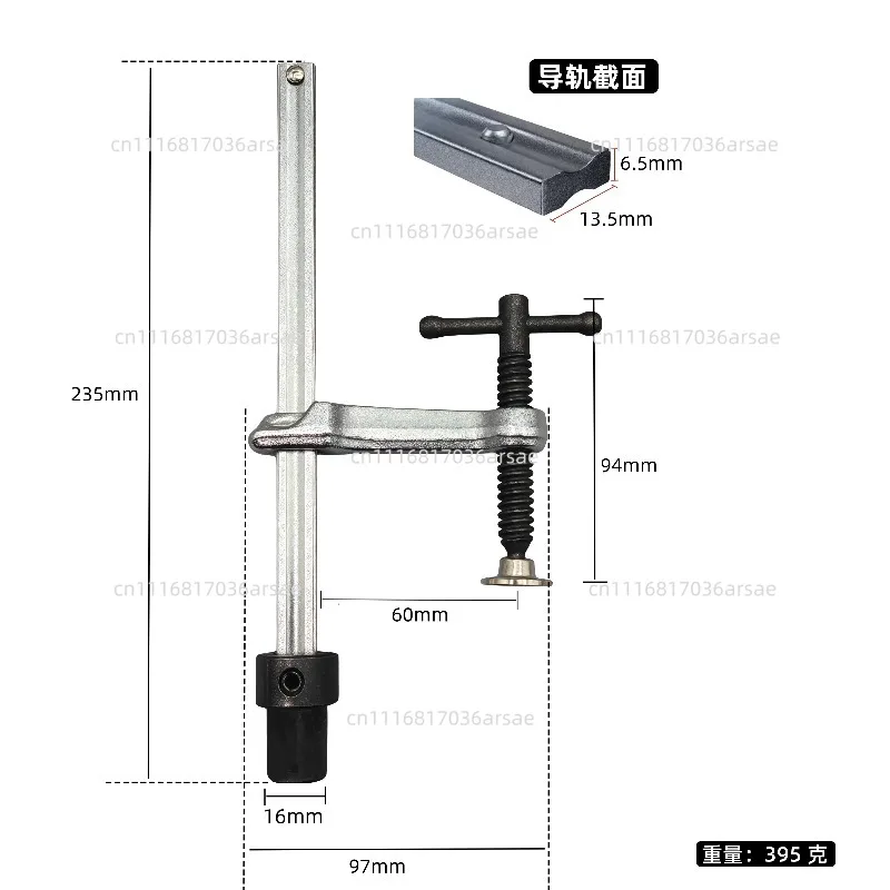 Suitable For  Welding Platform Fixed Hole Woodworking Table Press Clamp Worktable Positioning Clamp