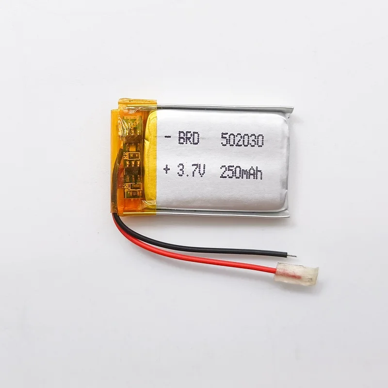 502030 3.7V 200mAh Lithium Polymer Rechargeable Battery For MP3 MP4 LED Light Bluetooth Headset Speaker Li-Po Li ion Cell