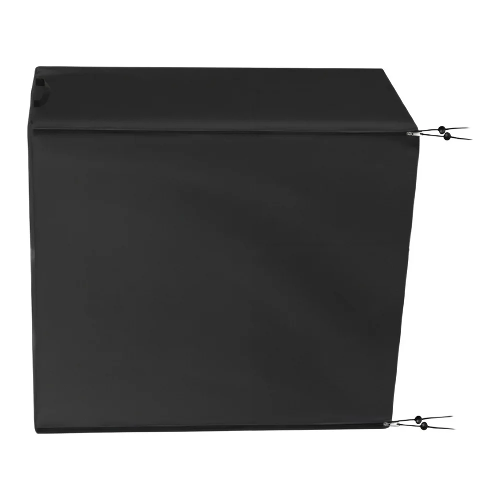 

Чехол для уличного шкафа для хранения в саду, из ткани Оксфорд 420D, 89 x 38 x 94 см, черный, водонепроницаемый, легко чистится, простой в установке, надежная фиксация.