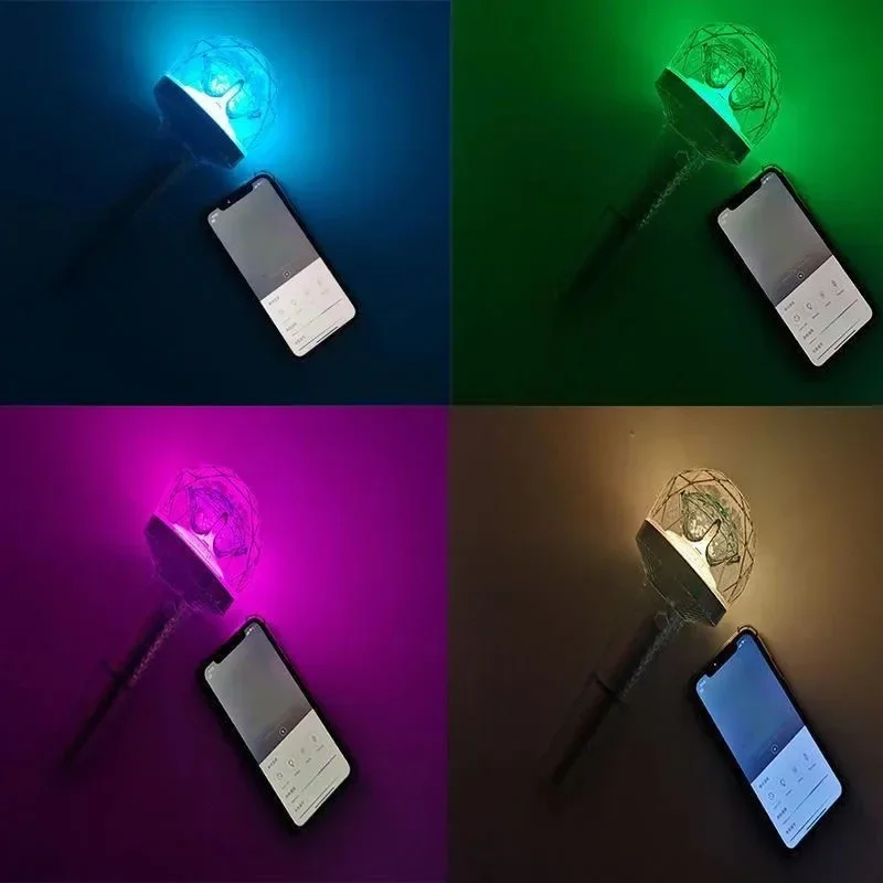 KPOP Seventeens Lightstick Ver.3 With Bluetooth Glow Stick Hand Light Concert Ver.2 Light Stick Fans Collection Toys Gifts