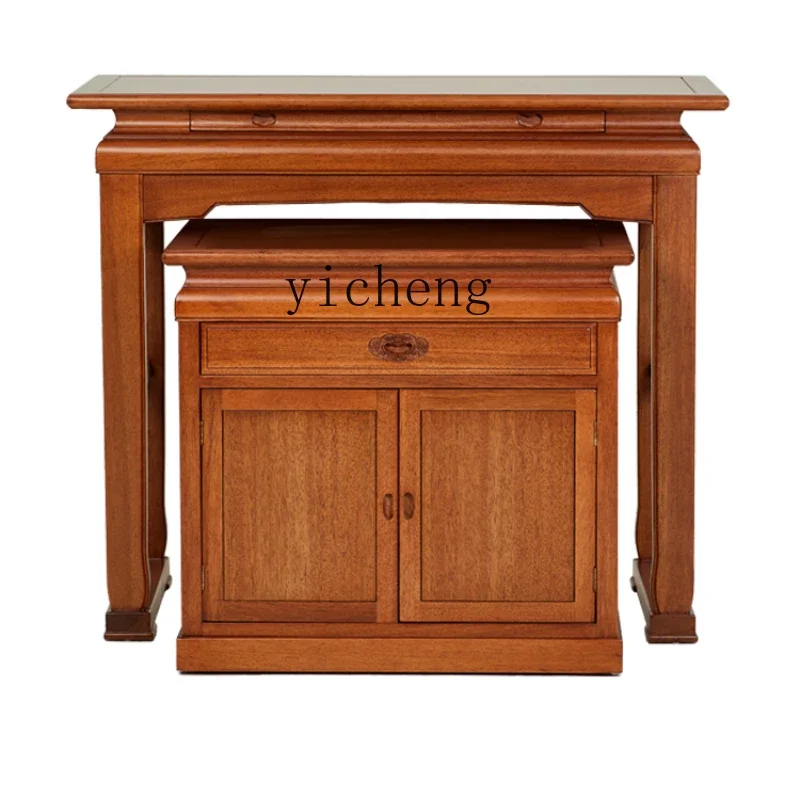 Solid Wood Offering Table Incense Buddhist Hall Offering Table Buddhist Table New Chinese-style Shrinex28
