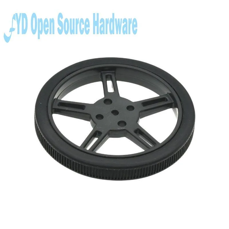 5908 Silicone Tire Compatible Robot Smart Car 360-degree 9G Steering SG90 TT Motor