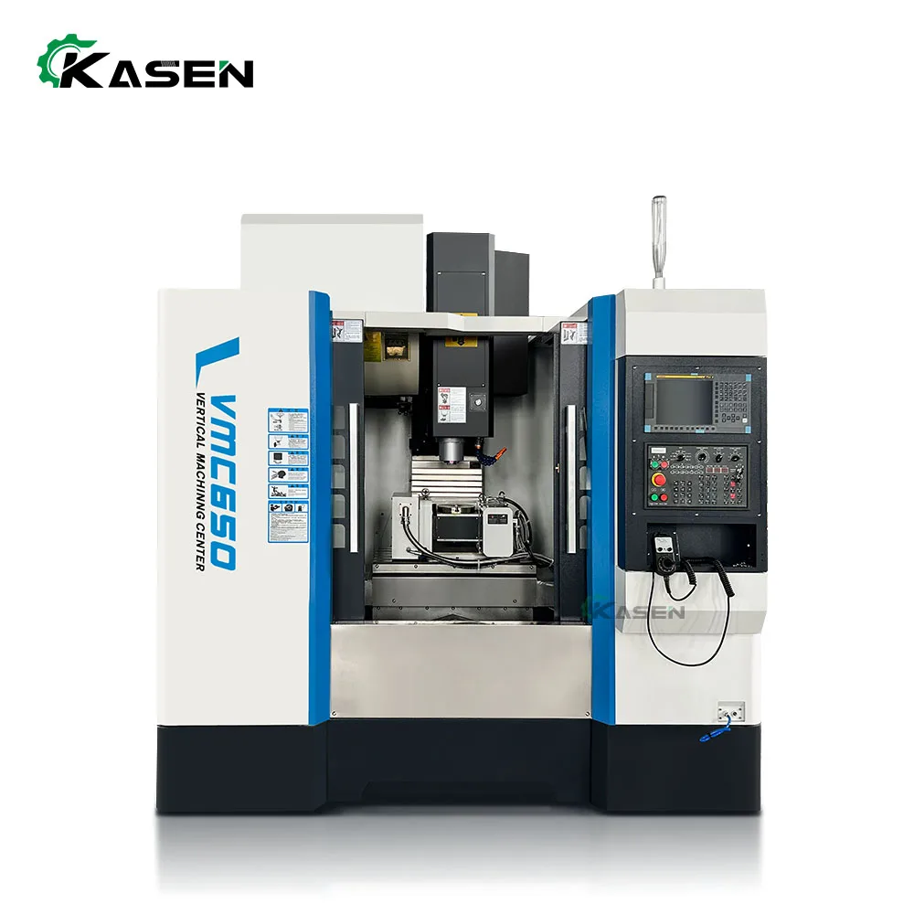 Competitive Price Vmc High Precision Taiwan Brand Spindle and 5th Axis  Vmc 650 Cnc Machining Center
